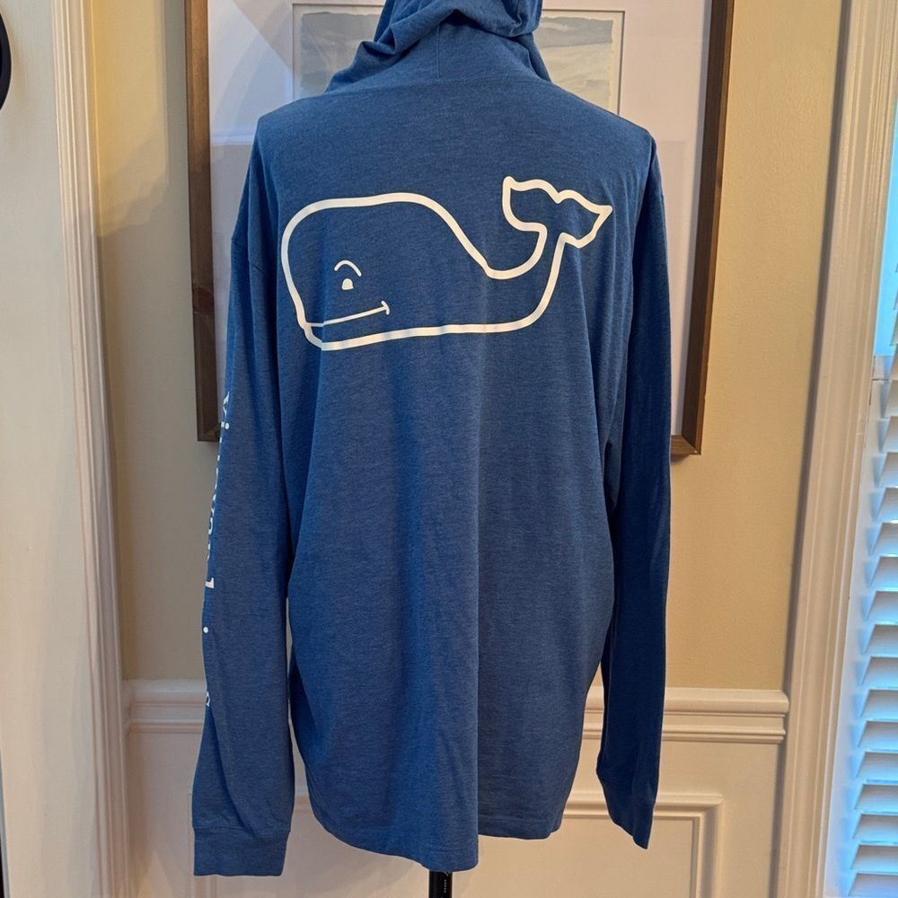 Unisex Vineyard Vines Blue Hoodie - Picture 4 of 9